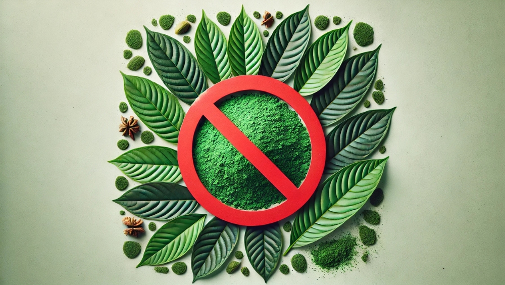 Regulation and ban on imports of kratom from Indonesia